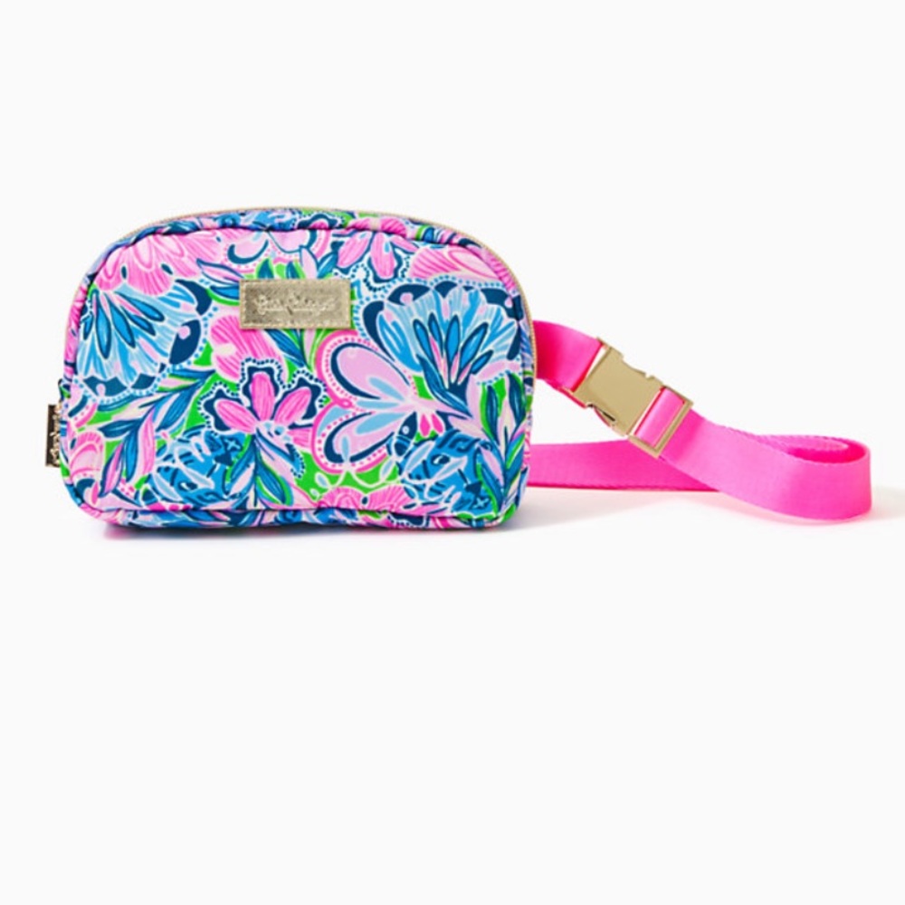 🌺Last One🌺NWT Lilly Pulitzer Printed Belt Bag - Picture 3 of 11